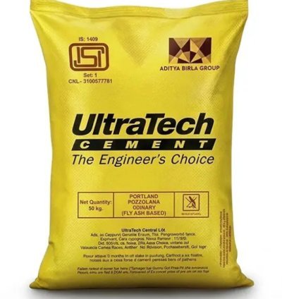Ultratech PPC Cement, 50 Kg Bag